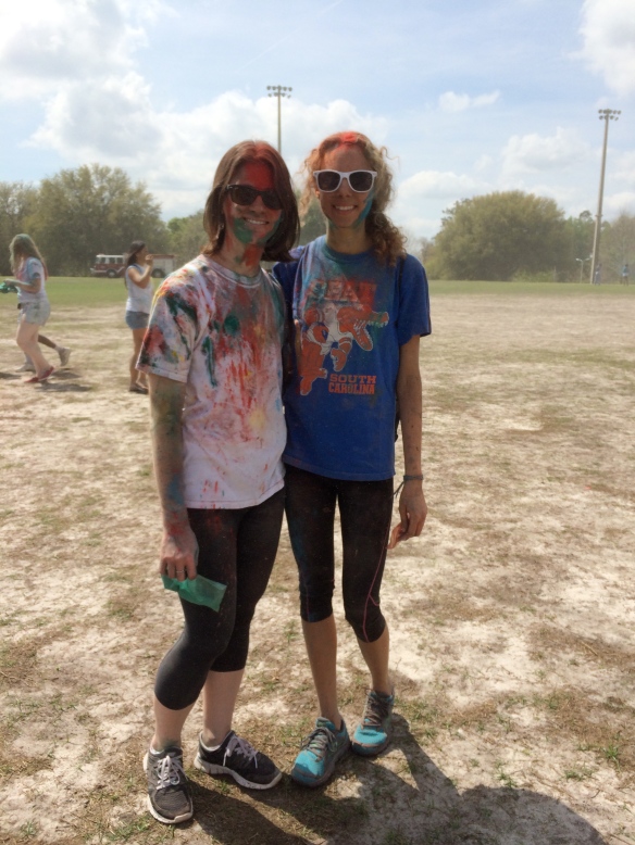 We welcomed spring at a Holi Festival